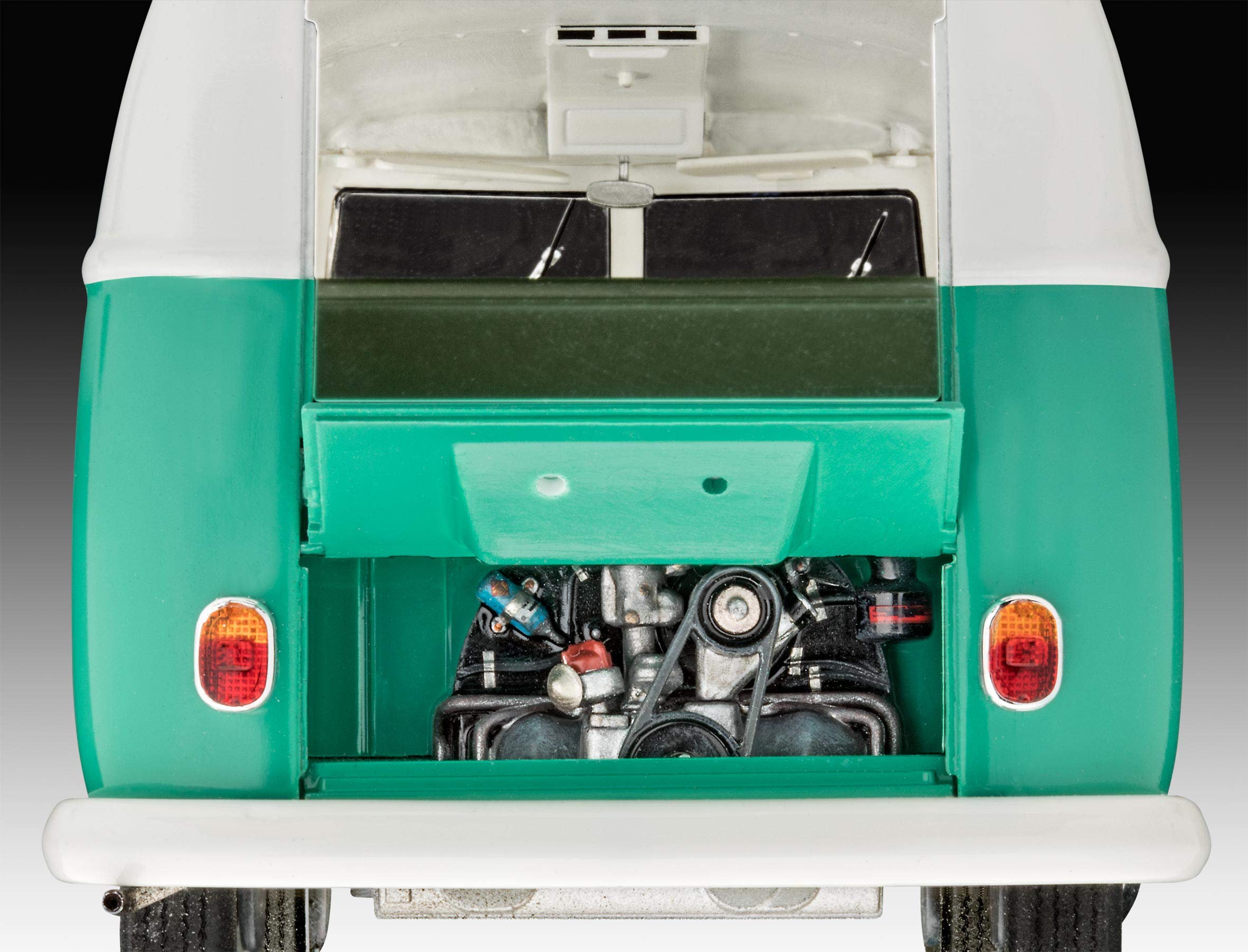 Amazon | ドイツレベル 1/24 VW T1 マイクロバス プラモデル 07675